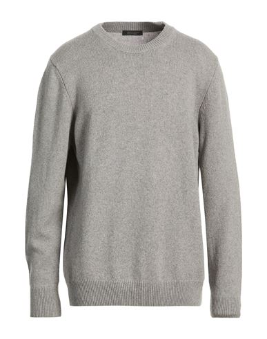 Man Sweater Light grey Size 38 Cashmere