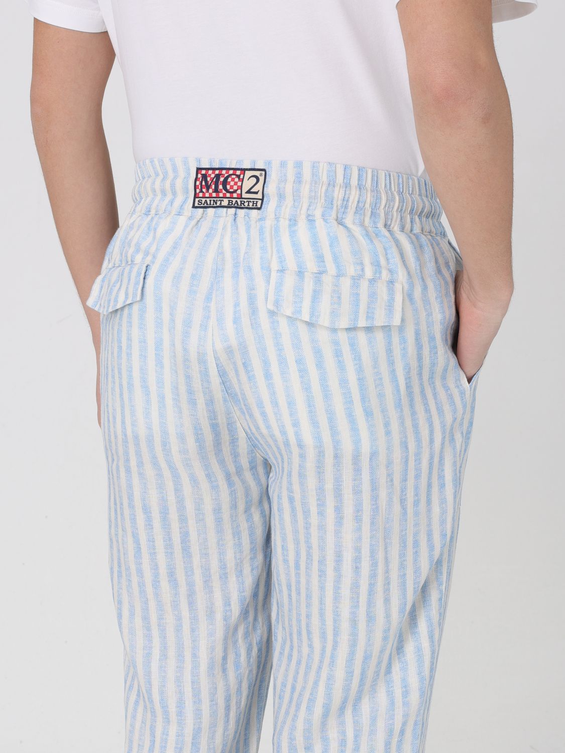 Pants MC2 SAINT BARTH Men color Blue
