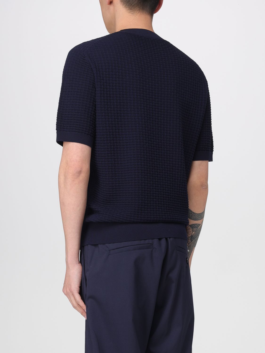 Polo Shirt Men color Blue