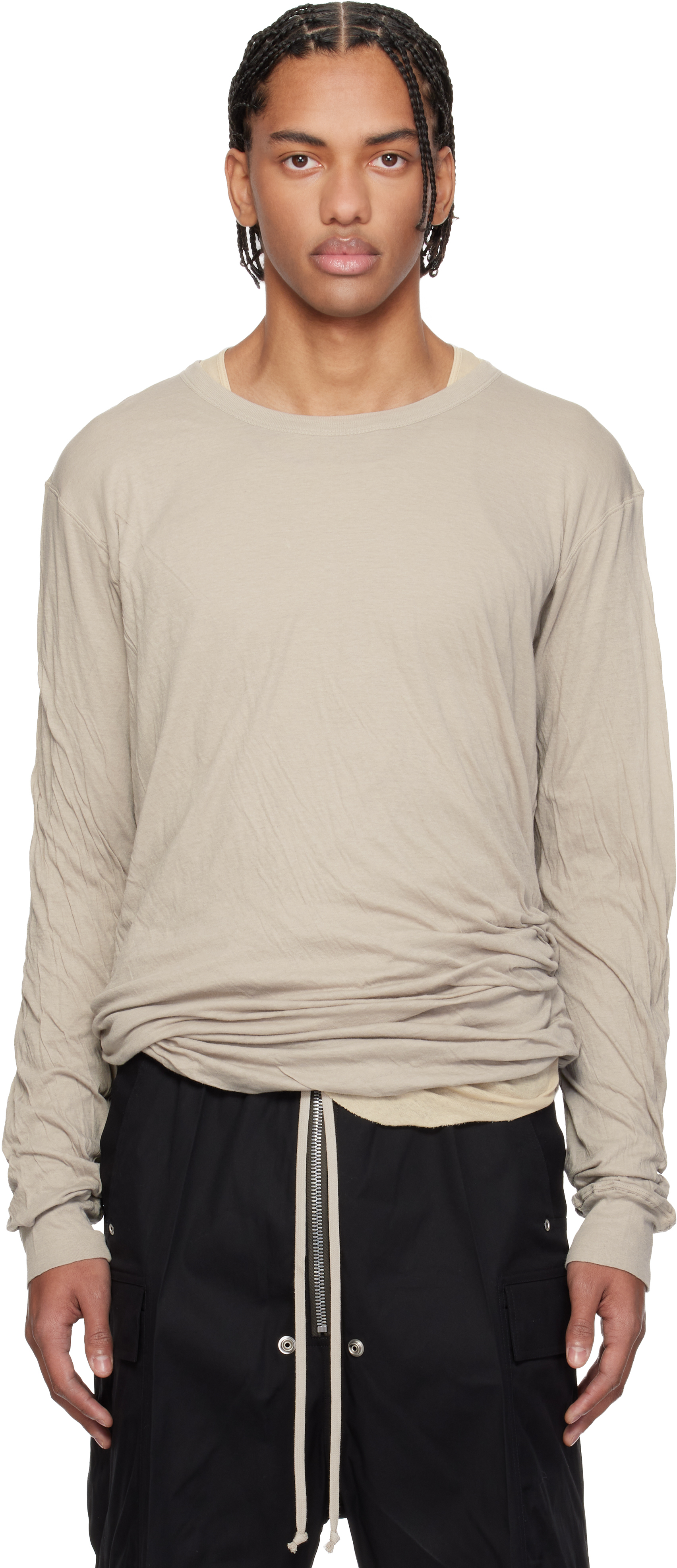 Off-White Temple Jumbo Double LS T-shirt