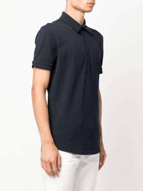 Sebastian short-sleeve cotton polo shirt