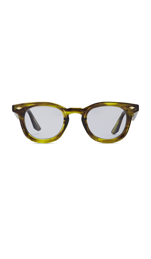 AIRE Aperture Sunglasses in Ashen Olive & Smoke Tint. a