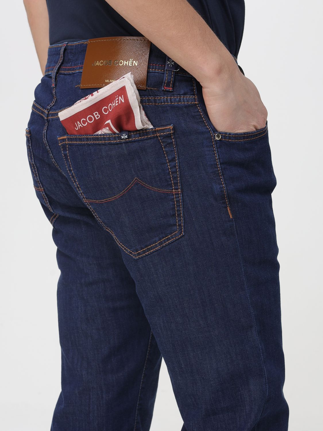 Jeans Men color Denim