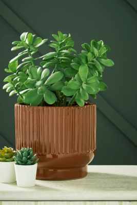 Avalyah Short Indoor/Outdoor Vase (Set of 2), Burnt Umber