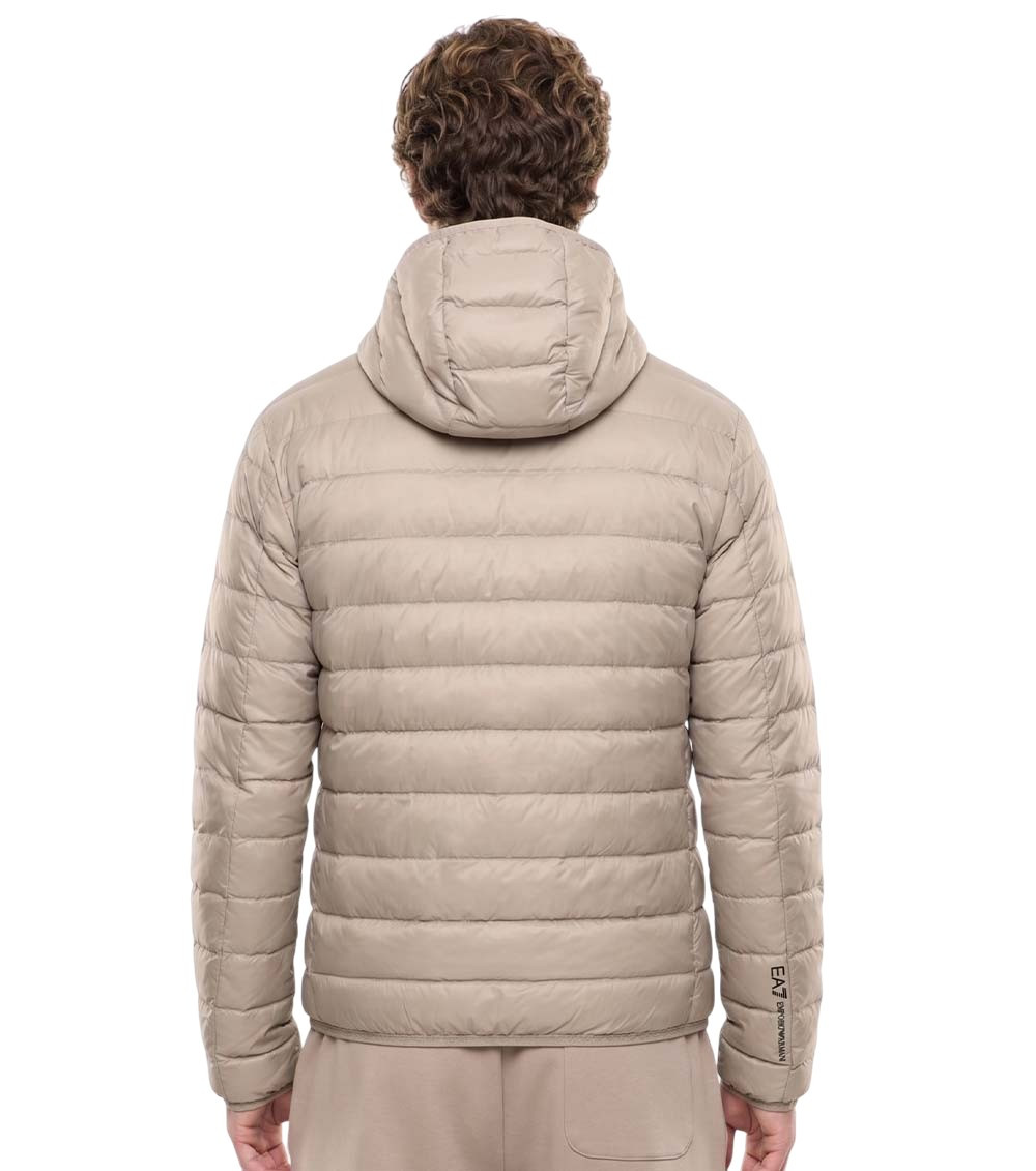 Beige Hood Jacket