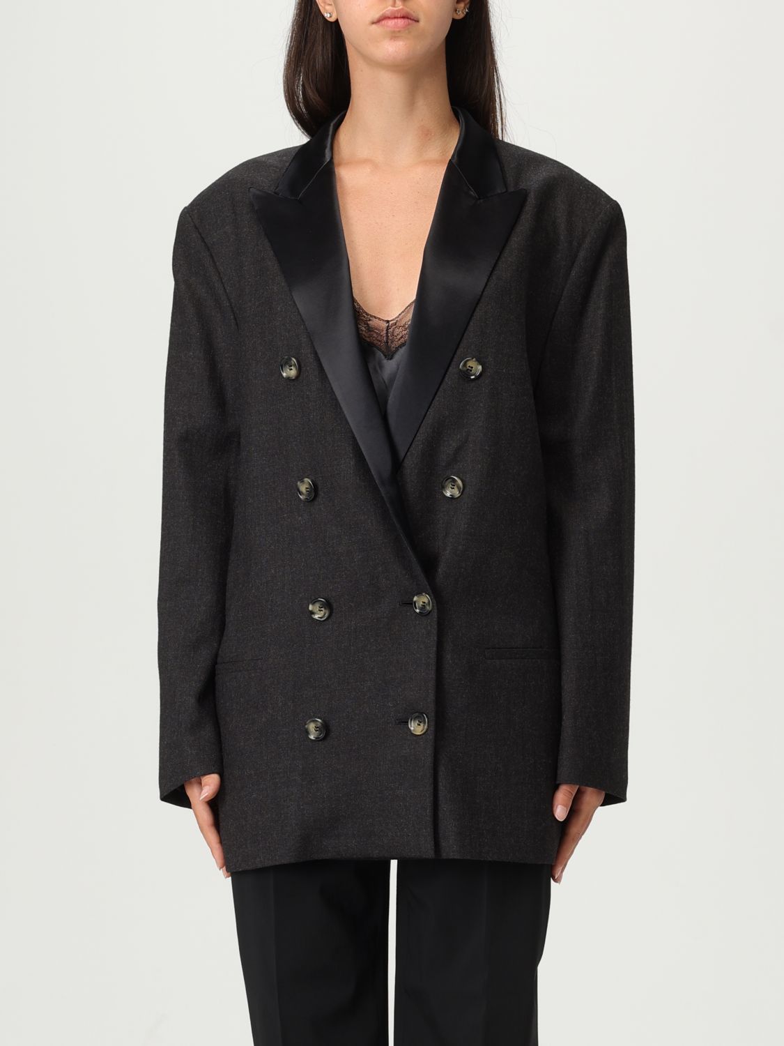 Blazer Woman color Grey