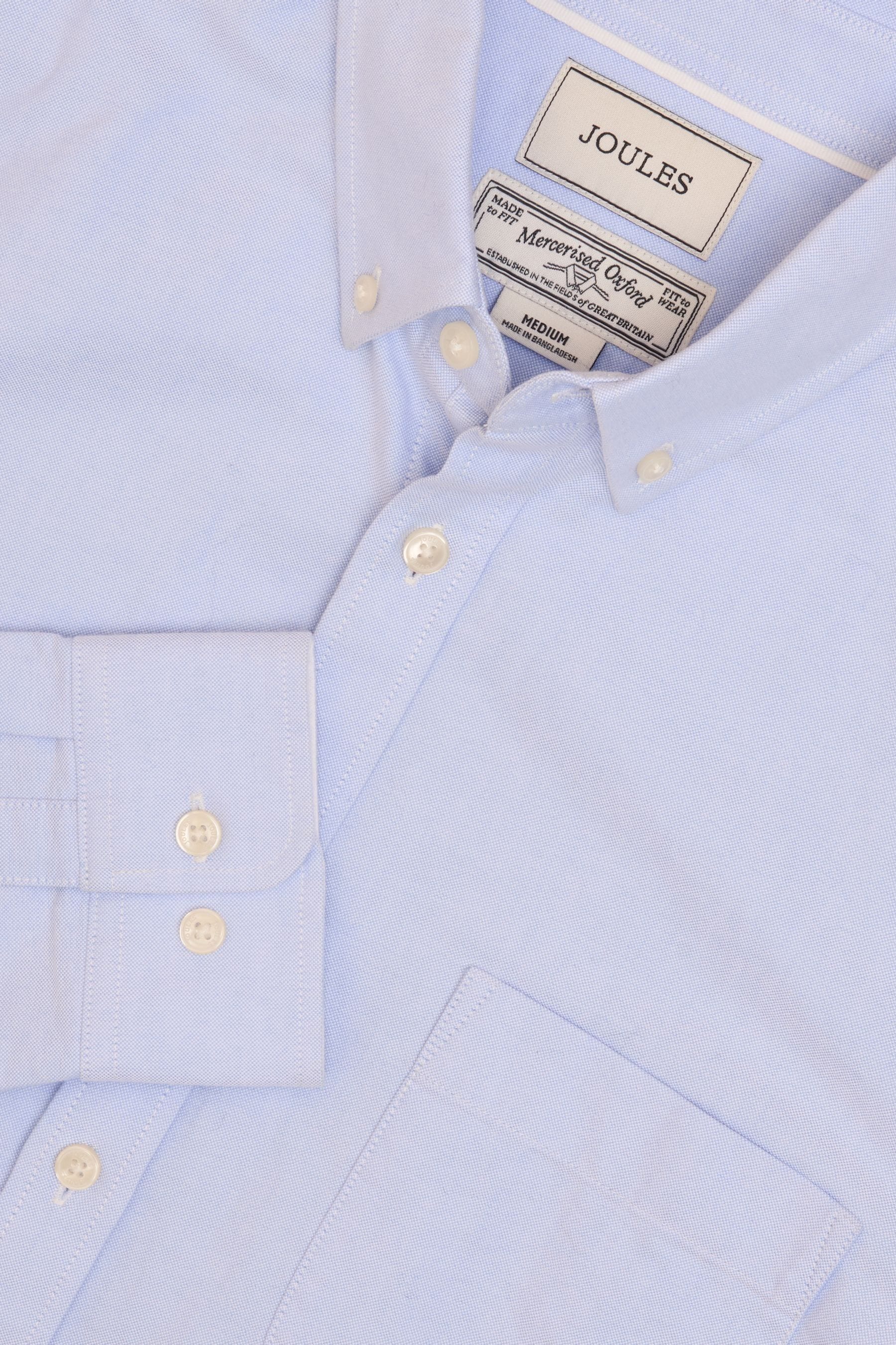 Oxford Blue Long Sleeve Classic Fit Shirt