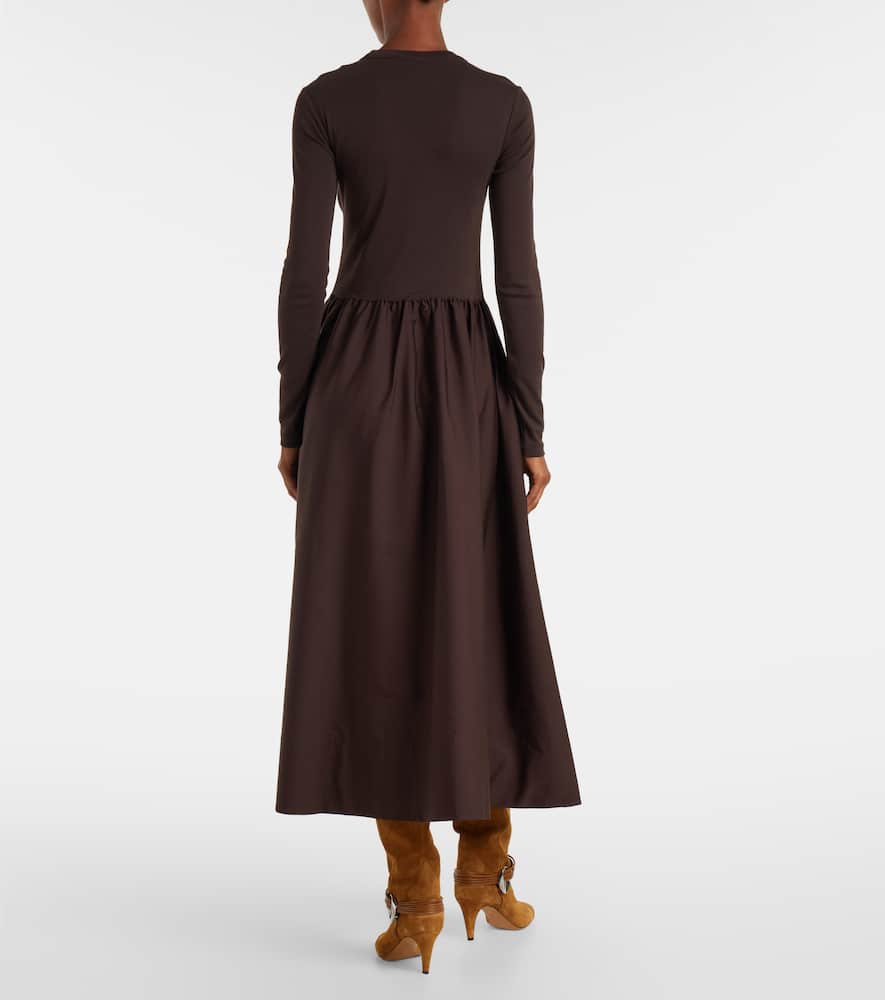 Cotton midi dress