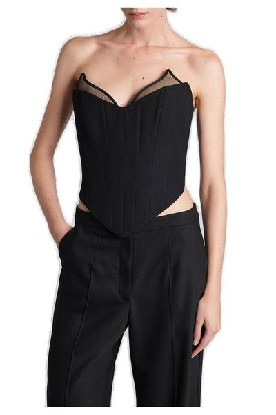 Nué Zippws Sweetheart Bustier Top