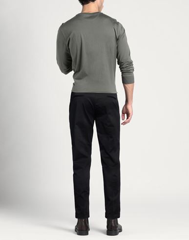 Man Pants Black Size 36 Cotton, Elastane