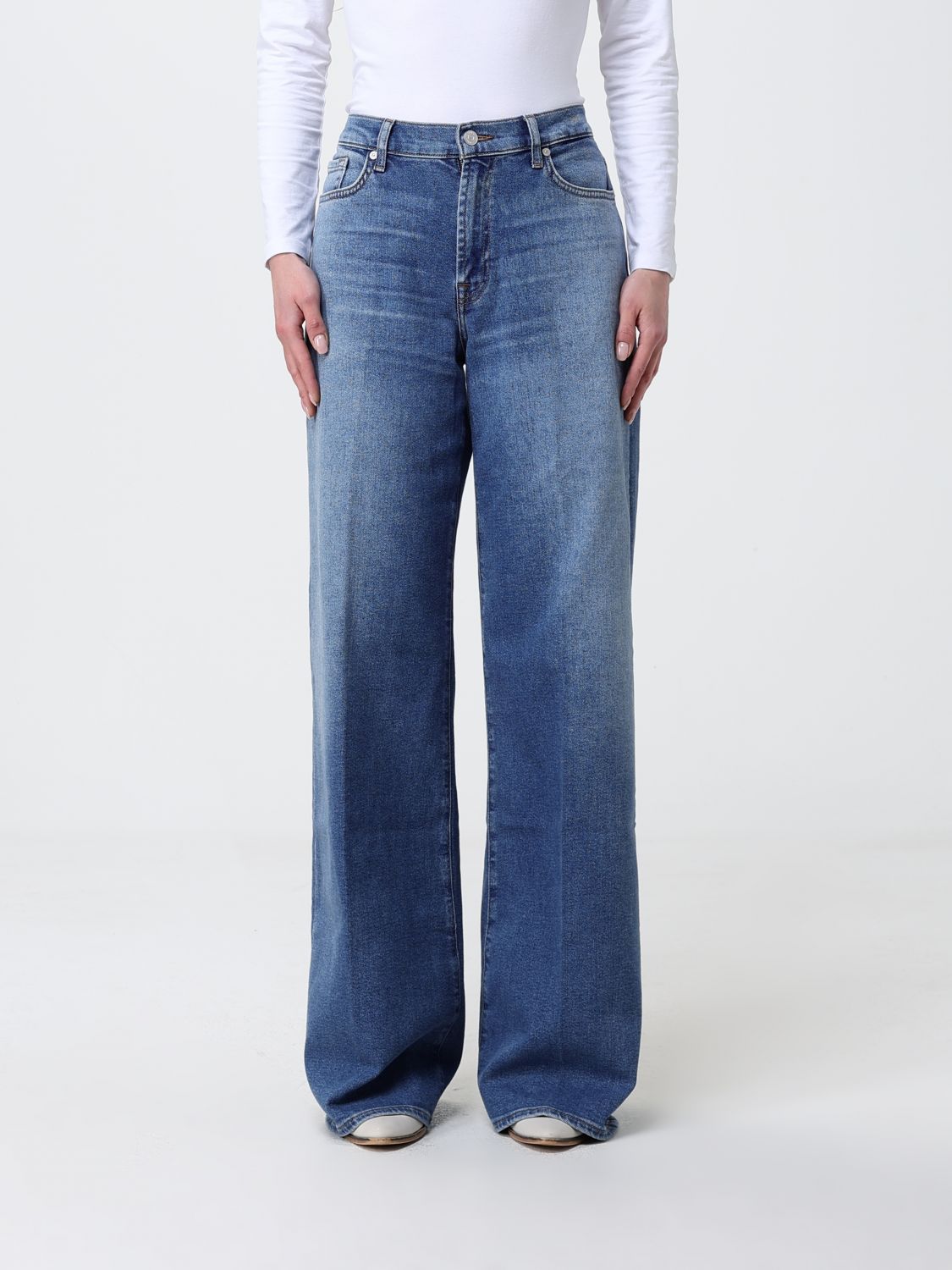 Jeans Woman color Blue