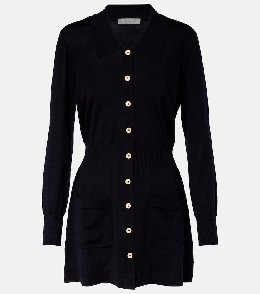 Wool polo dress