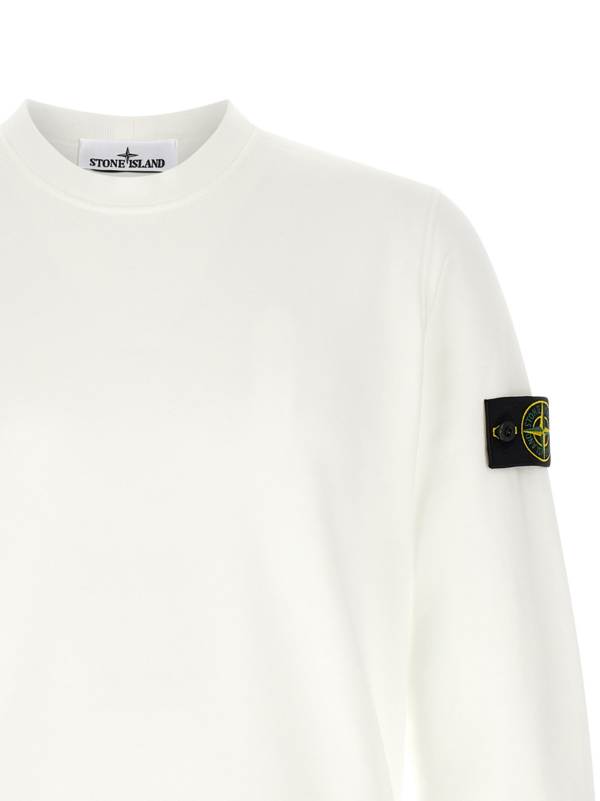 White Crew Neck Sweatshirt