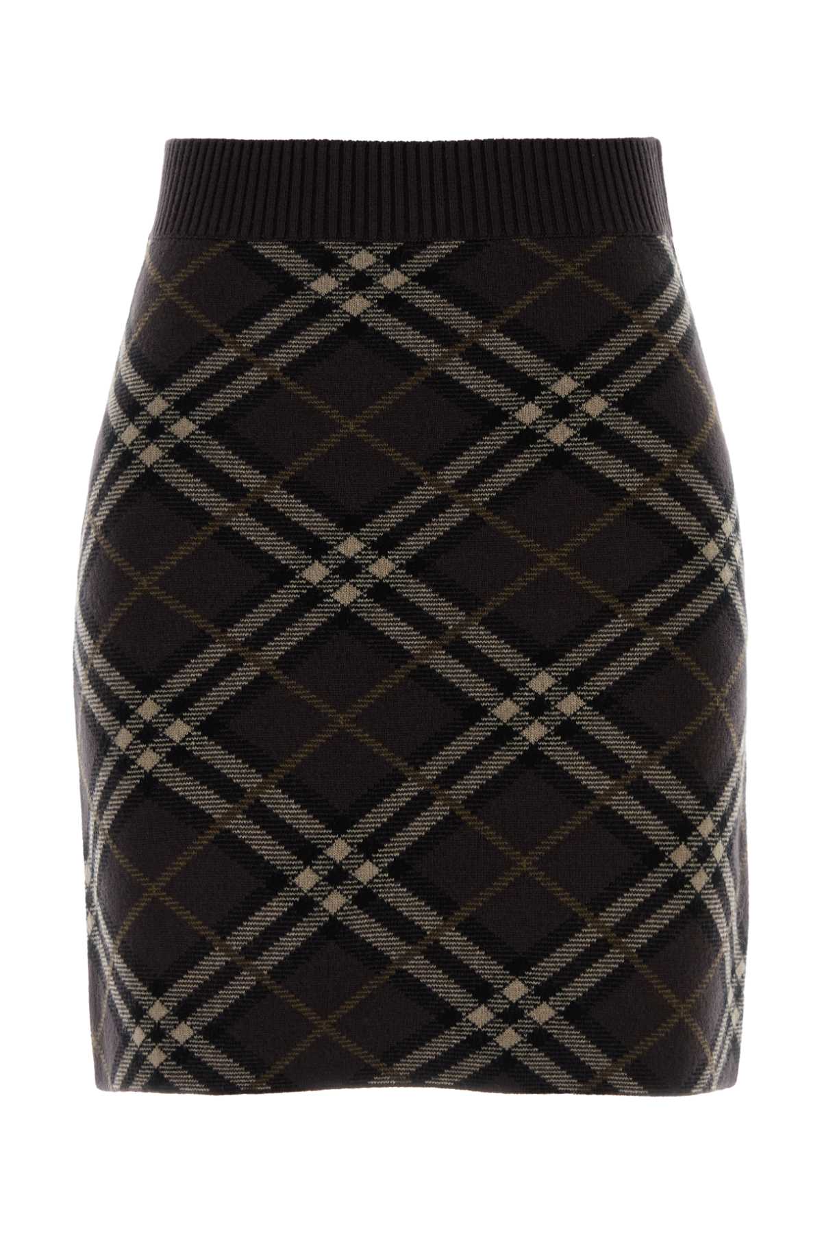 Wchk Mini Skirt — Black