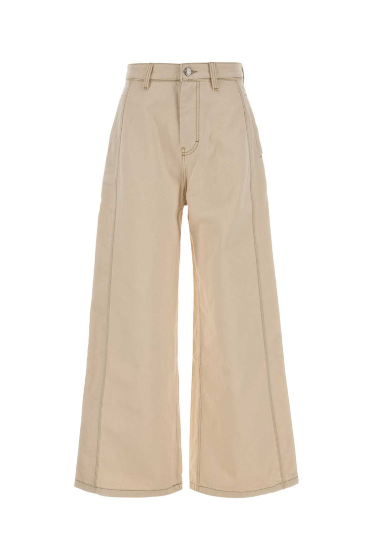 Ami Paris - wide-leg jeans with pockets and belt loop