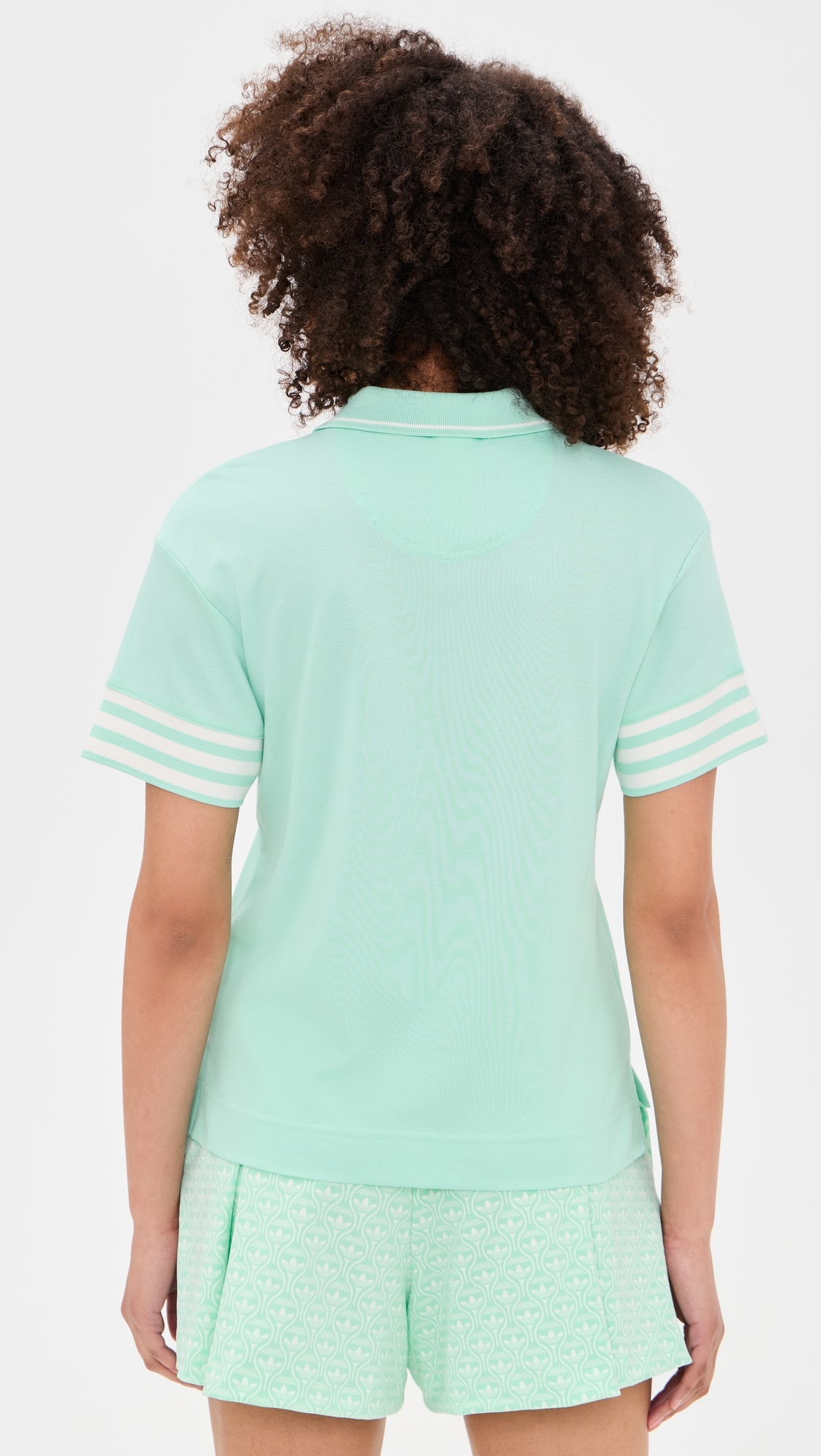 Originals 3 Stripe Polo Clear