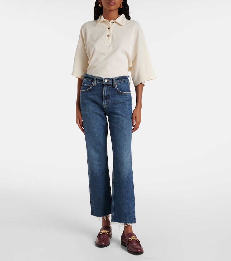 Valen mid-rise straight jeans