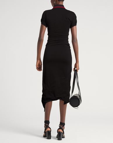 Woman Maxi dress Black Size L Organic cotton