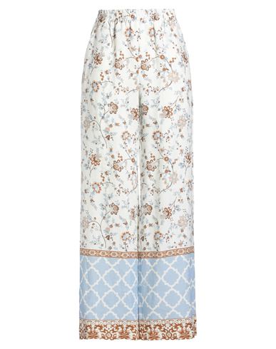 Woman Pants Ivory Size 2 Linen