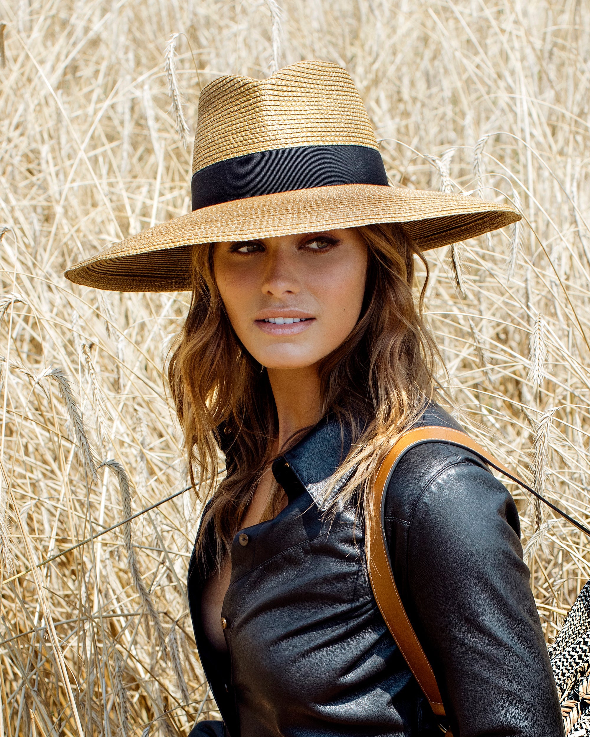 Women's OriginalCream Squishee Fedora Hat, 4.5 in Brim, UPF 50+ Protection for Women