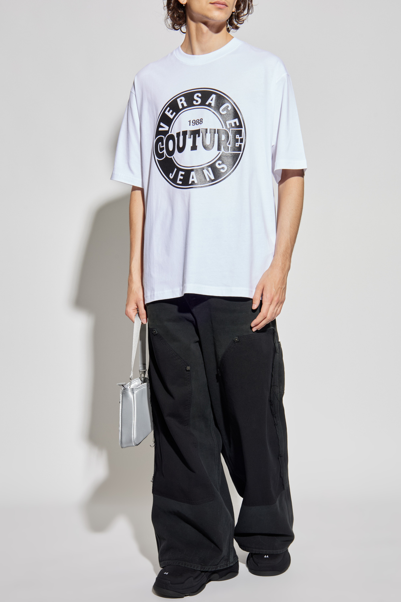 T-shirt With Print, Men's, White