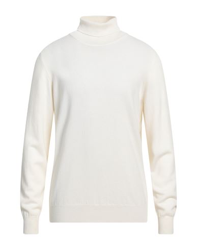 Man Turtleneck Ivory Size 50 Cashmere