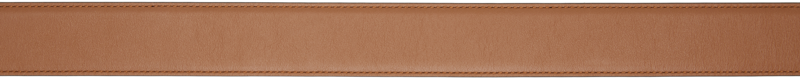 Jimmy Choo Tan Diamond Buckle Belt