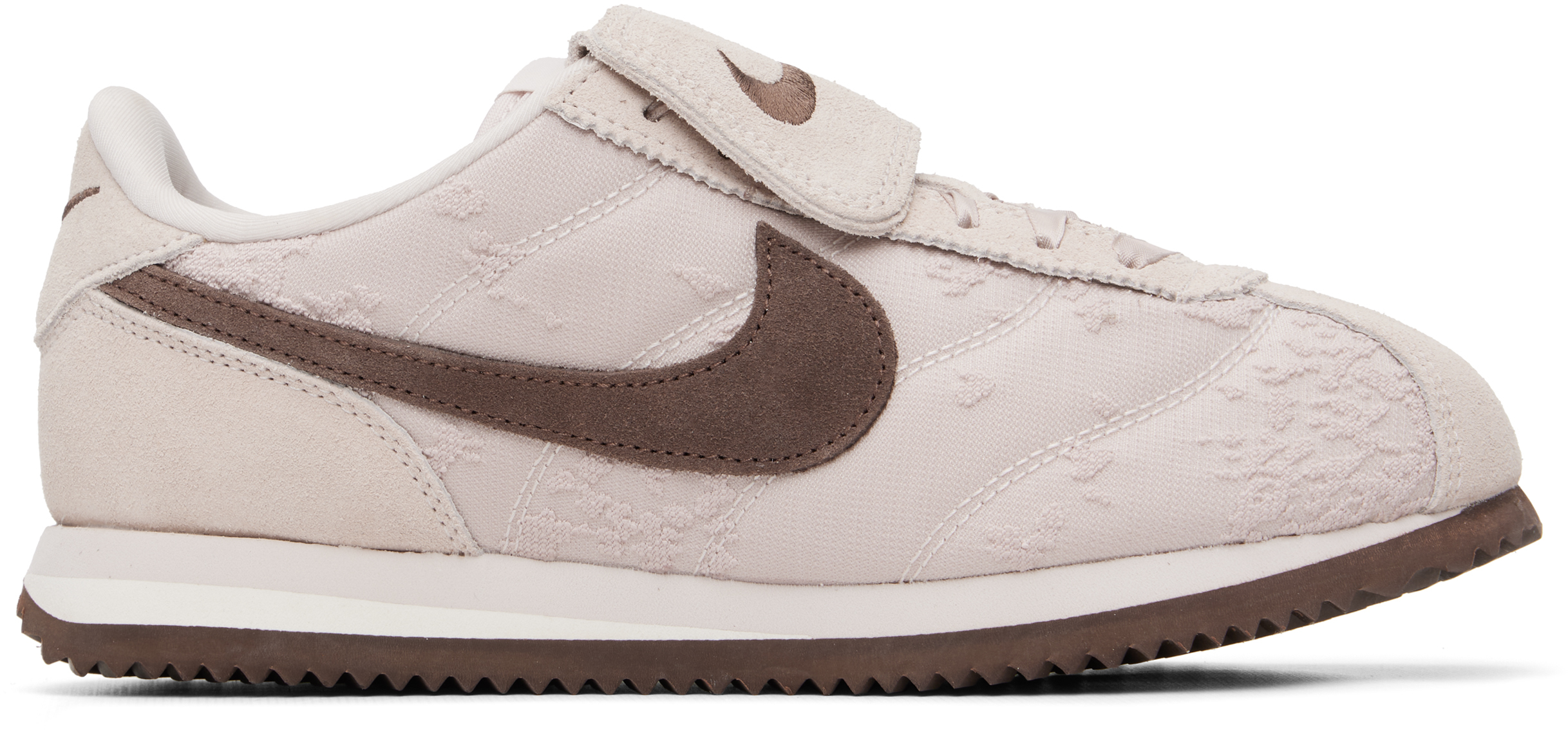 Pink Cortez Textile Sneakers