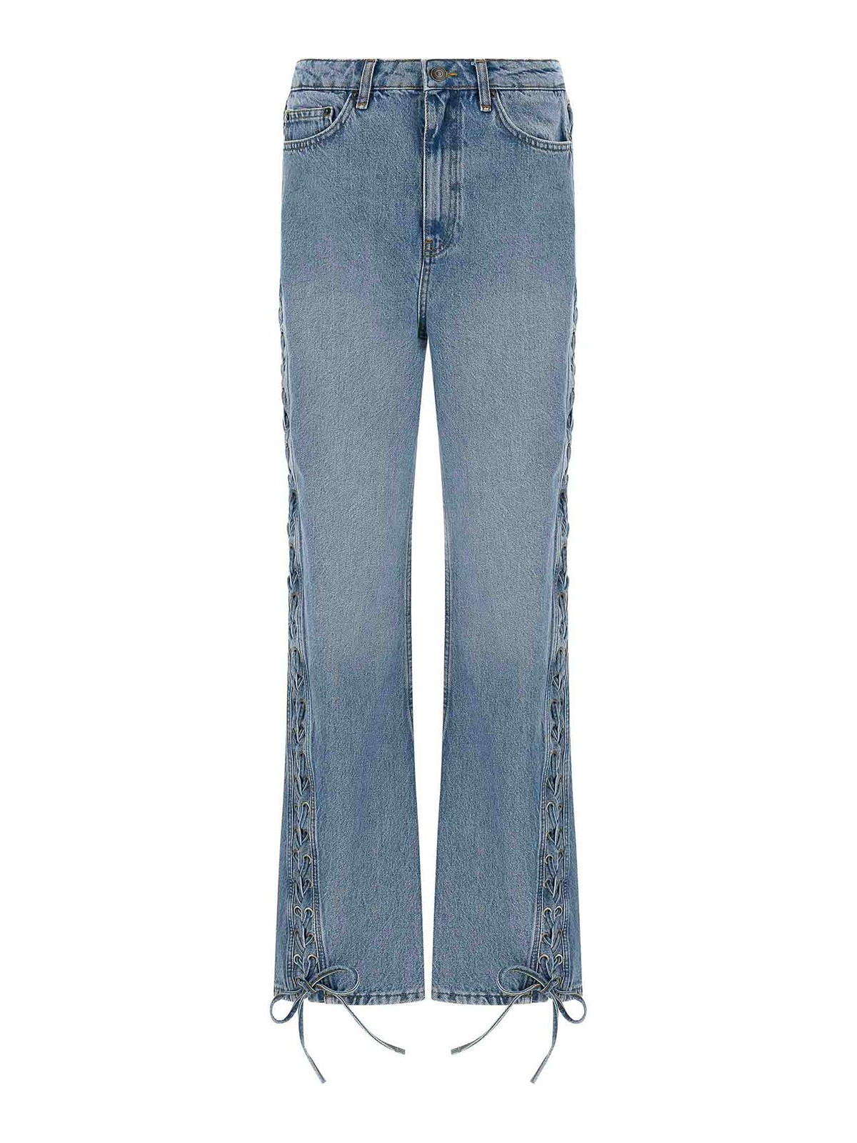 'Twisted Lacing' Jeans