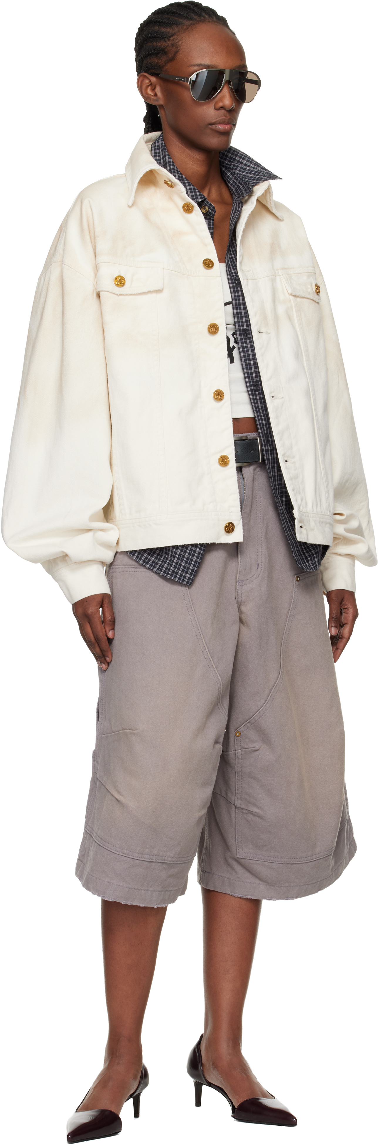 Off-White Chachi Denim Trucker Jacket