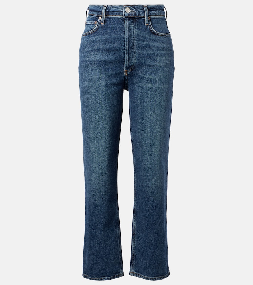'90s Pinch Waist Crop straight jeans