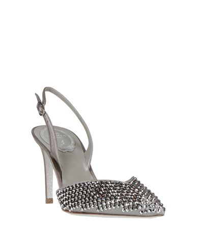 Woman Pumps Grey Size 9 Lambskin