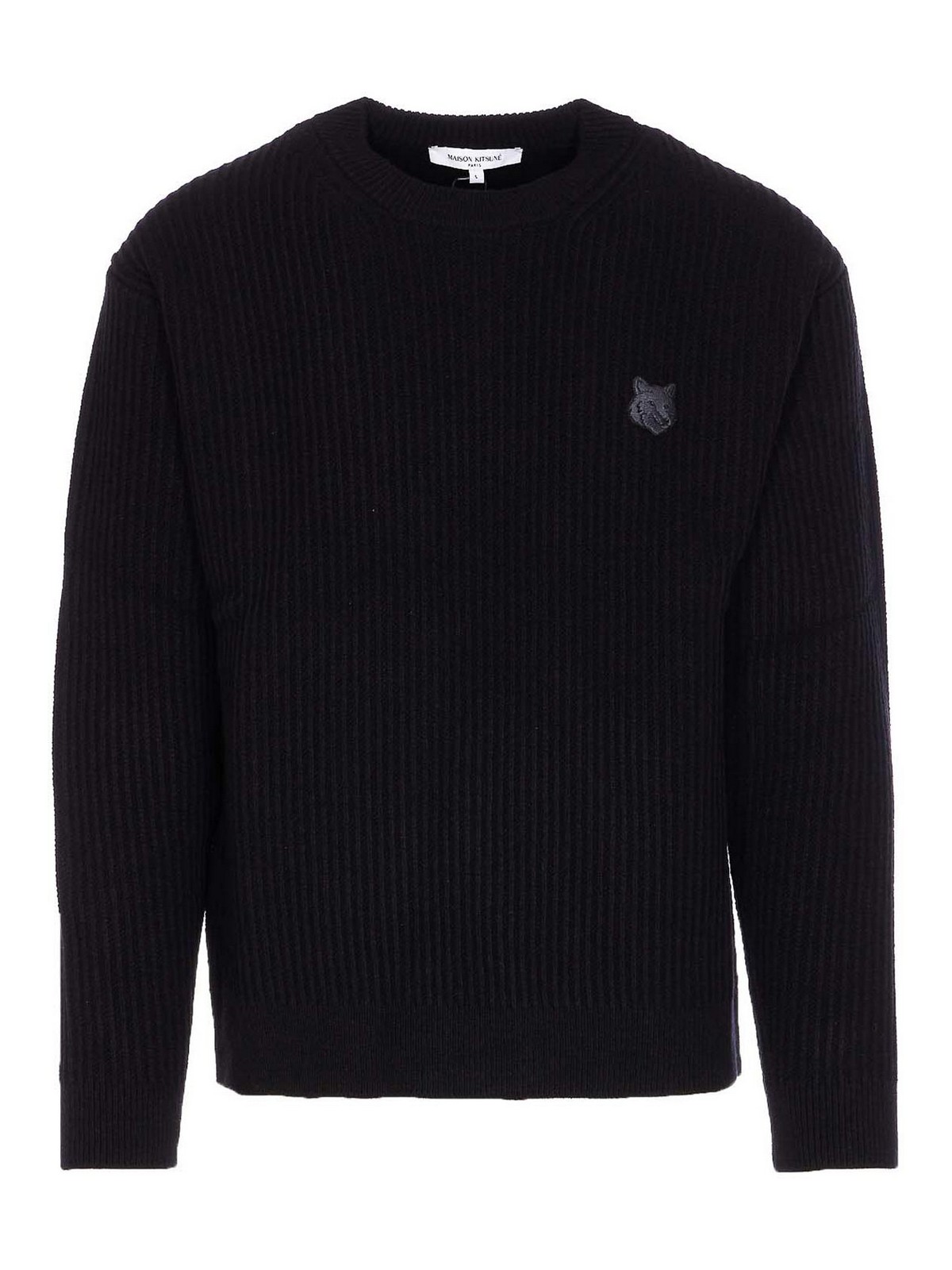 Black Fox Head Sweater
