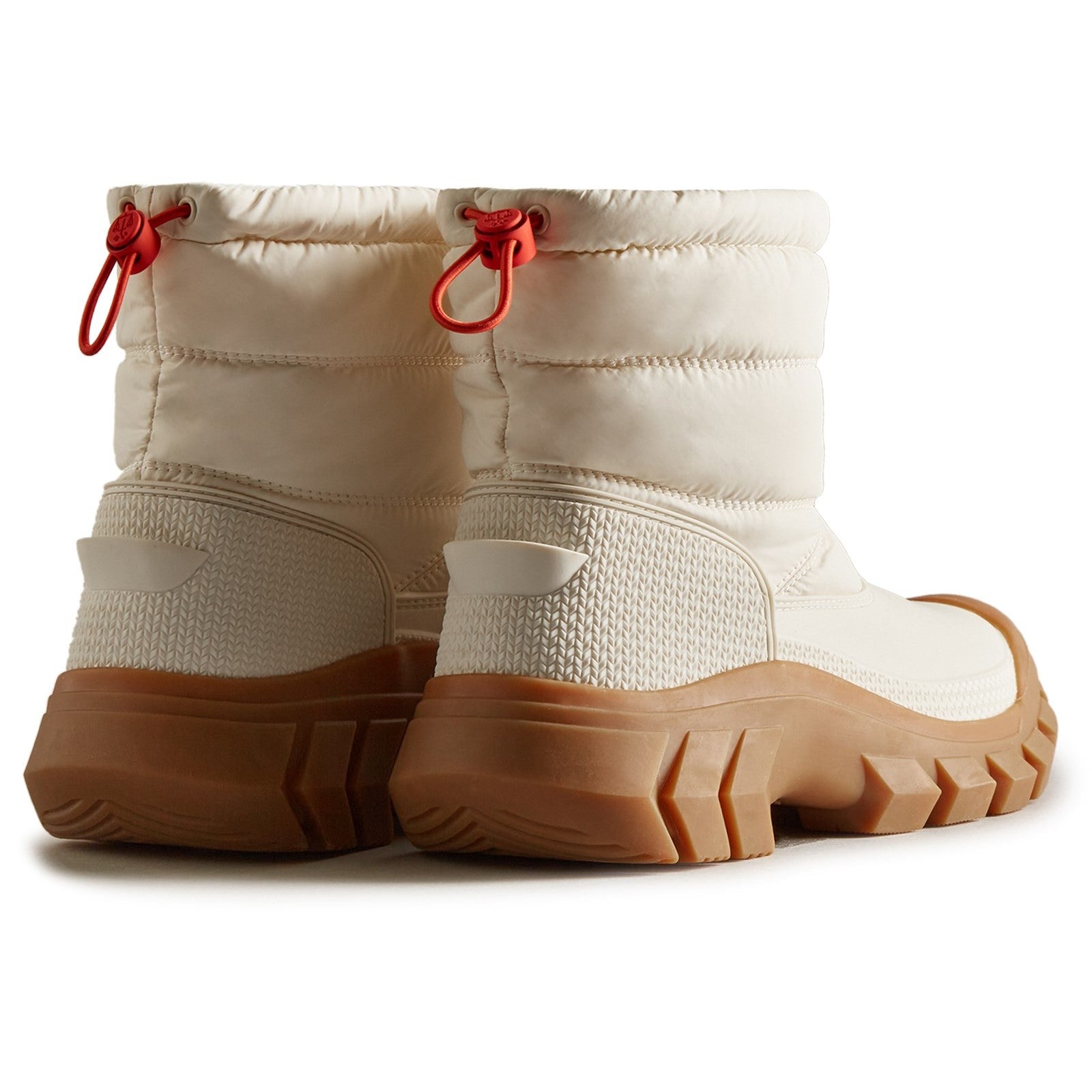 Hunter Womens Beige Wfs2108Wwu-Wwg Intrepid Short Snow Boot