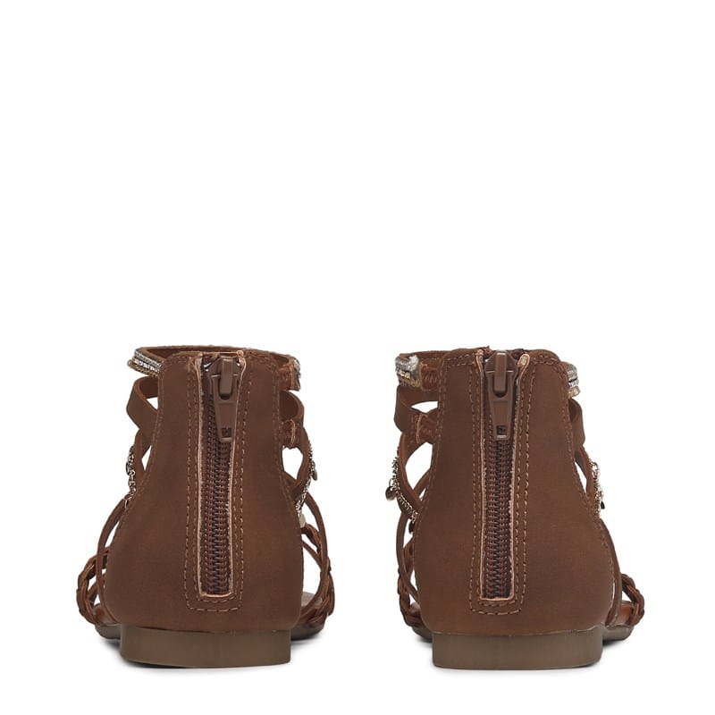 Women's Mani Gladiator Sandals (Cognac)