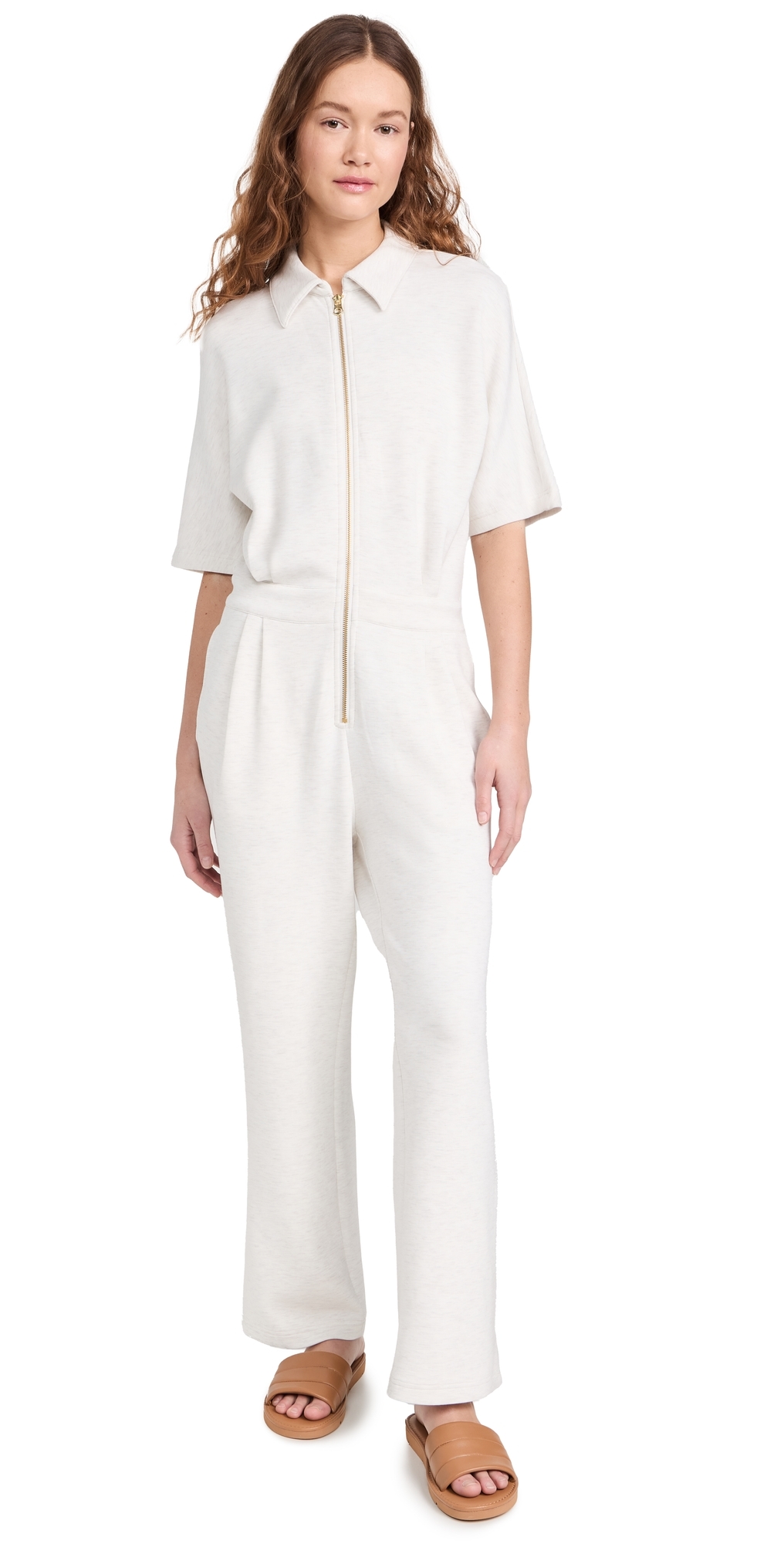 Corrine Jumpsuit Ivory Marl