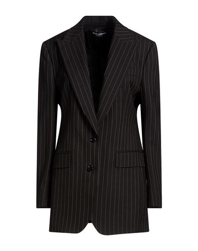 Woman Blazer Black Size 4 Virgin Wool
