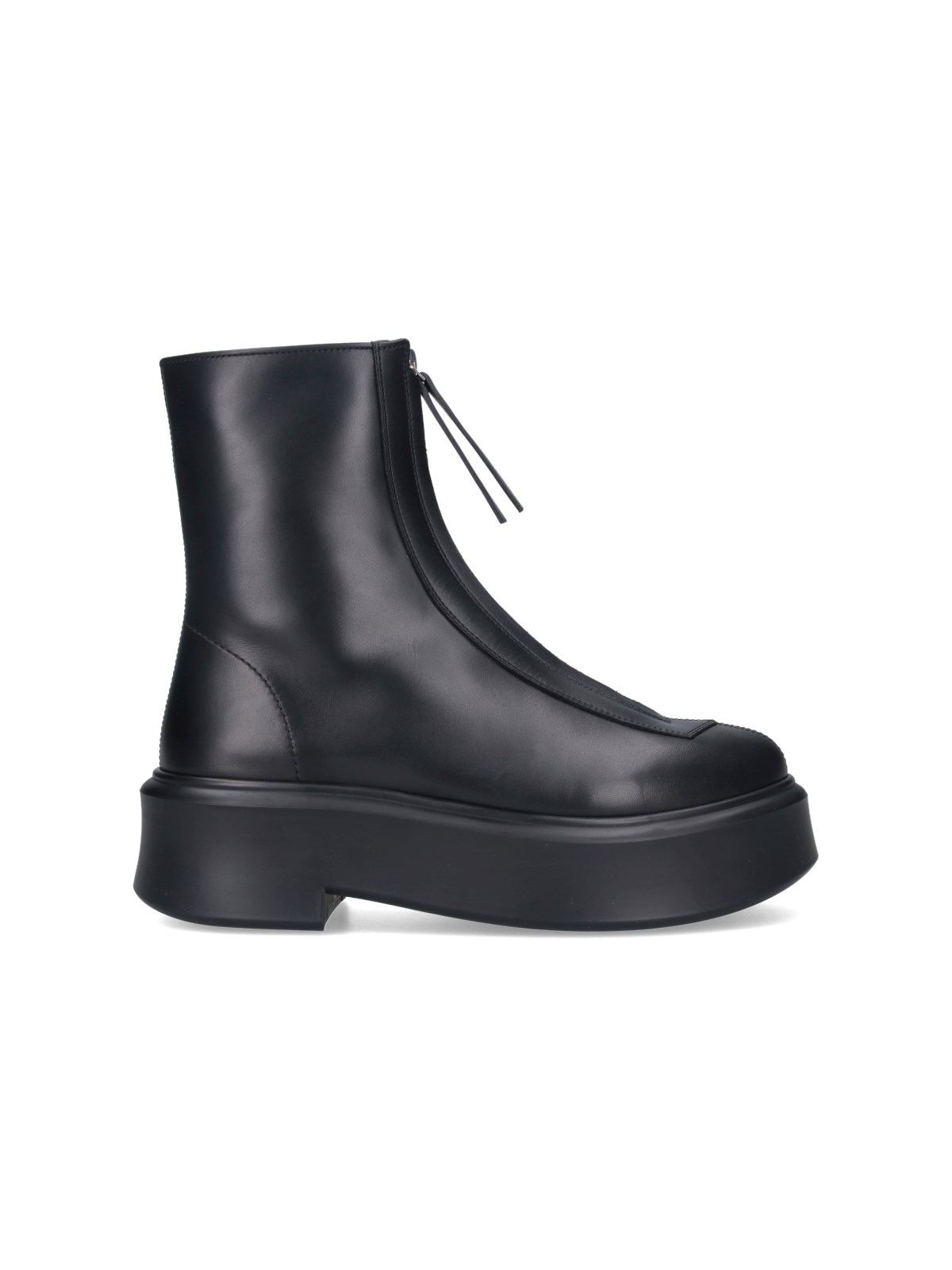 'Zipped Boot I' Ankle Boots
