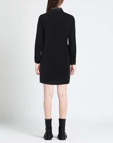 Virna Drò Woman Mini dress Black Size 4 Polyester, Elastane