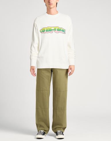 Man Sweatshirt Off white Size M Cotton