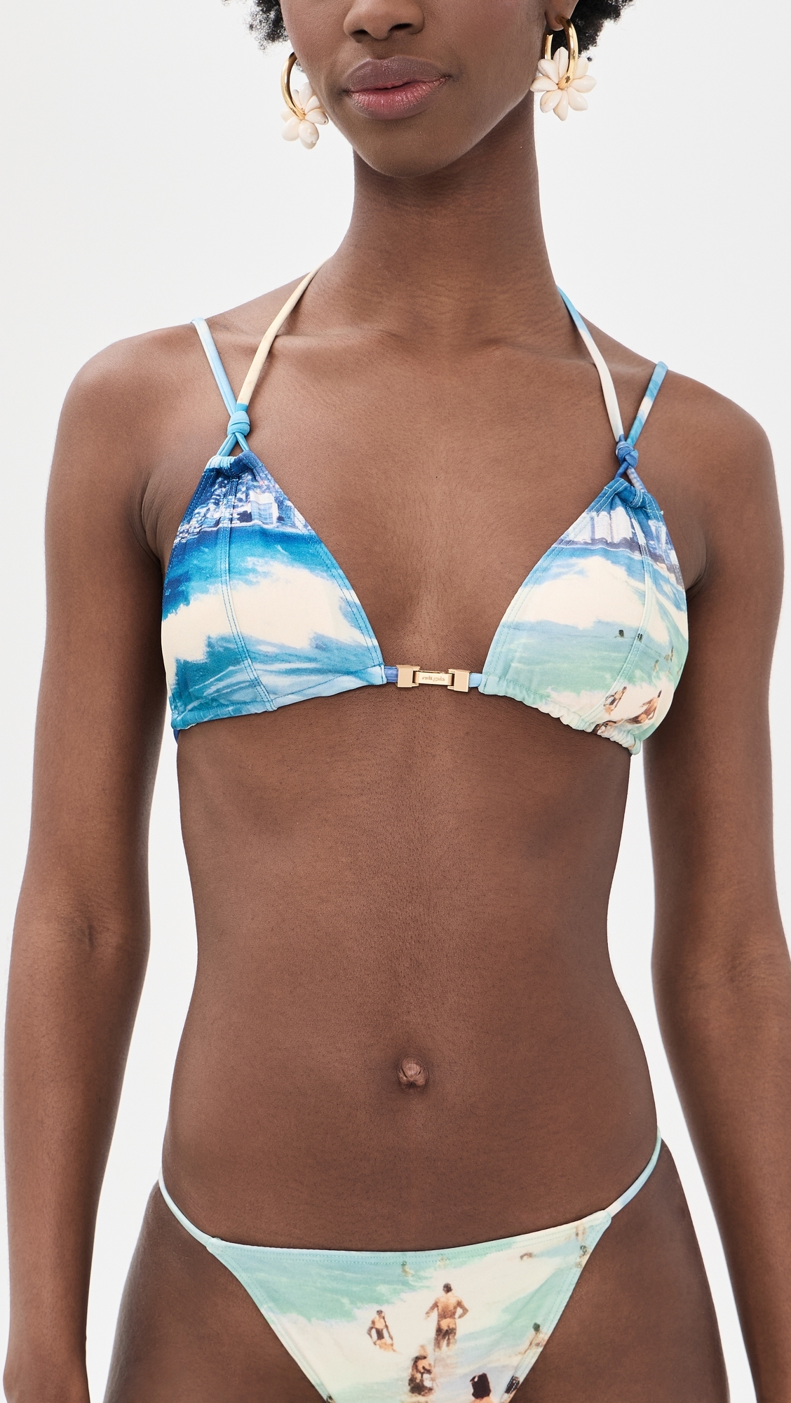 Anoki Bikini Top Rio Beach Print