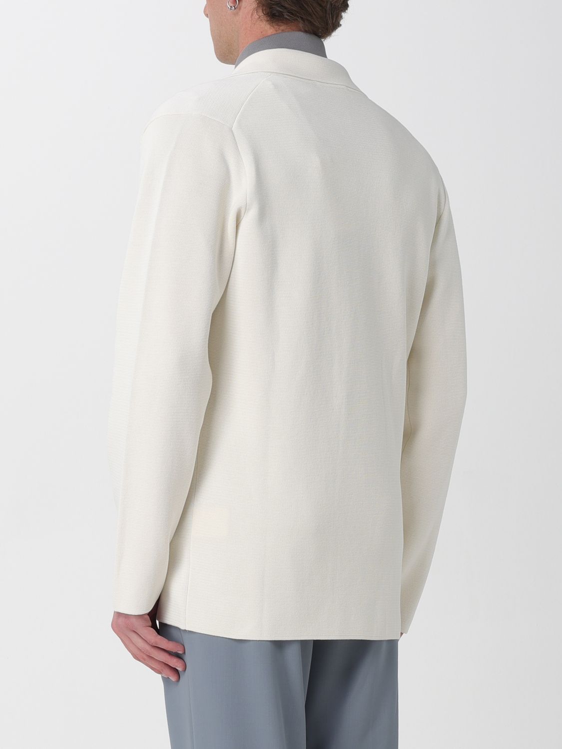 Jacket Men color White