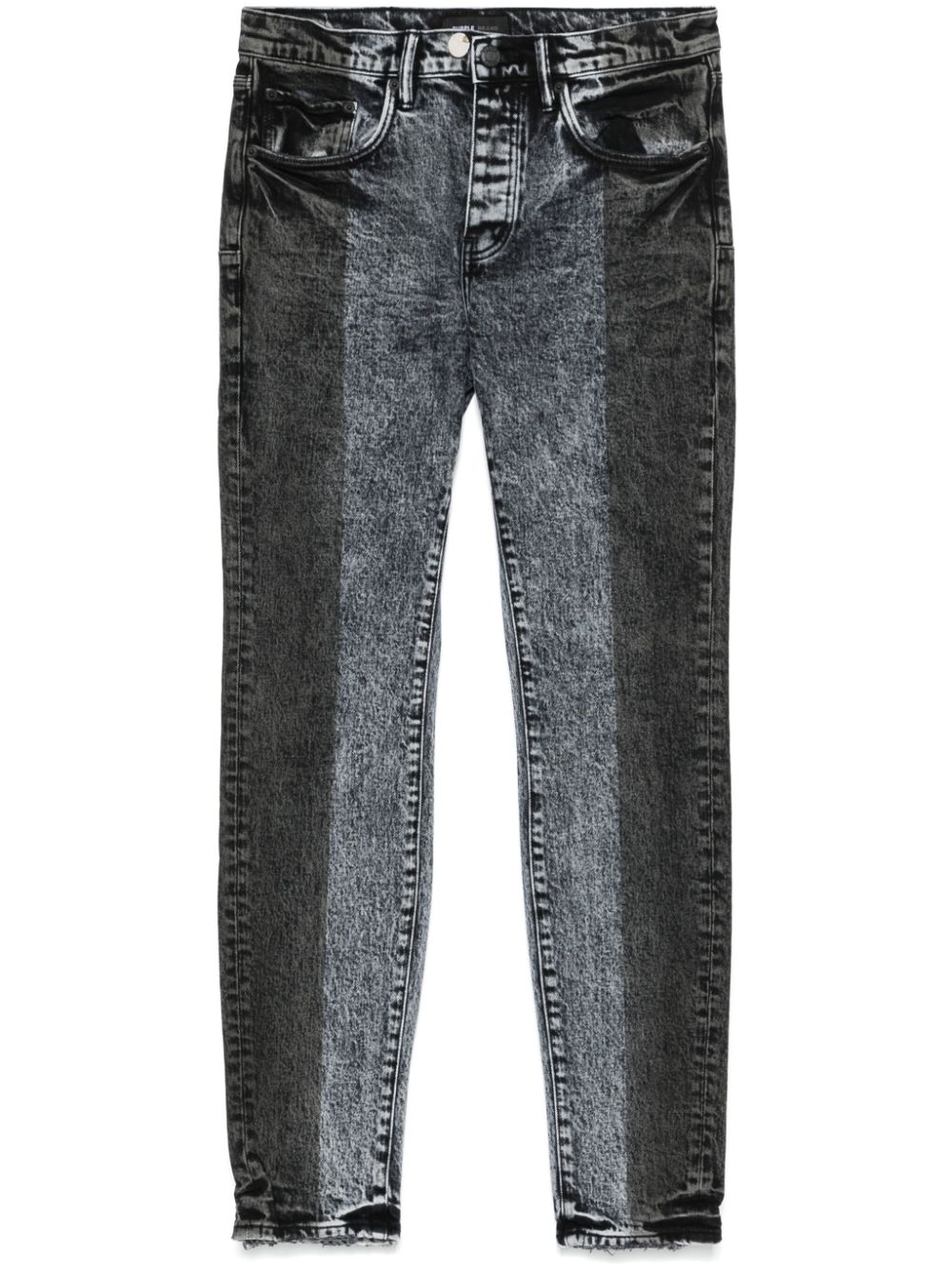 Colourblock jeans - Black