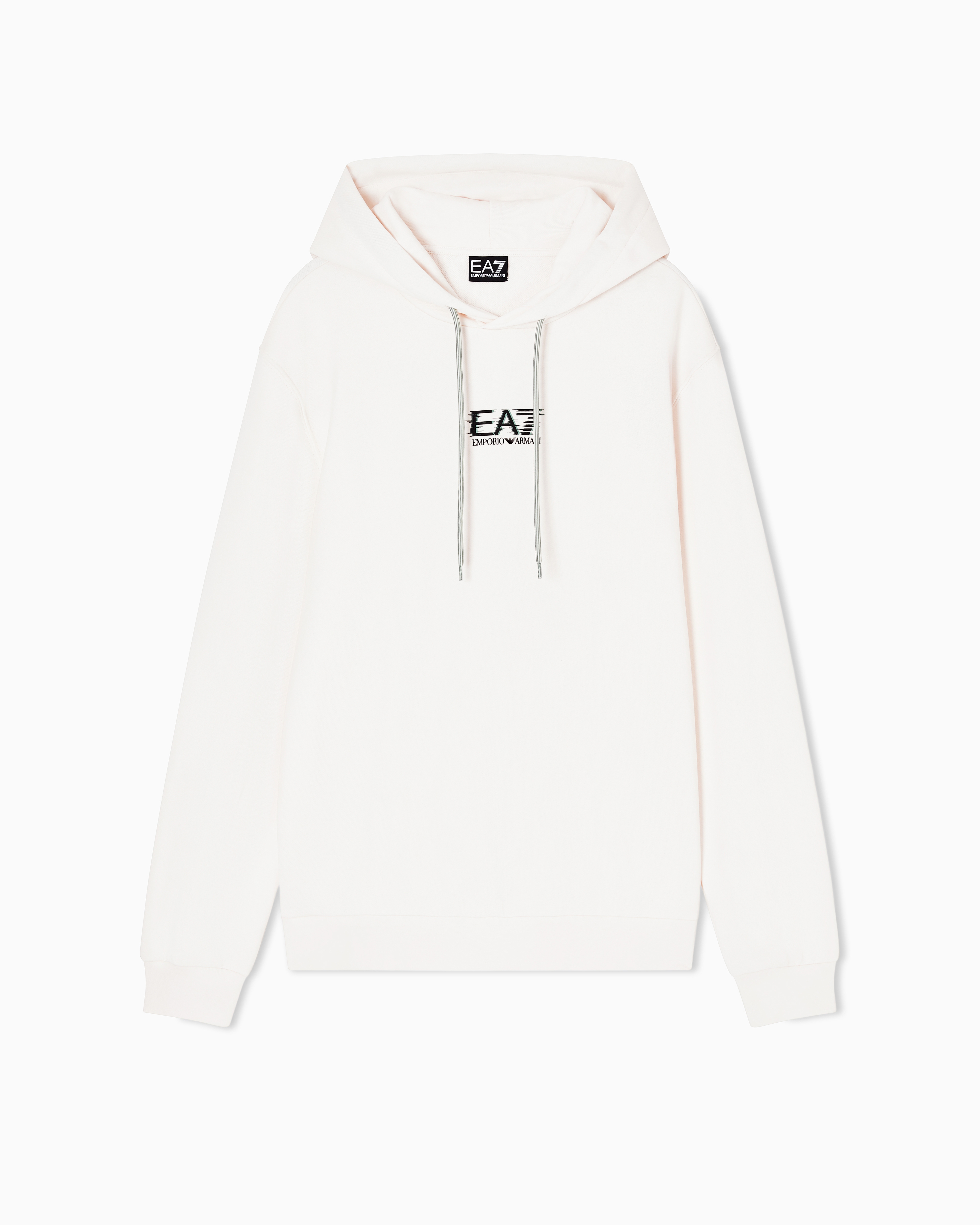 Visibility cotton hooded sweatshirt
