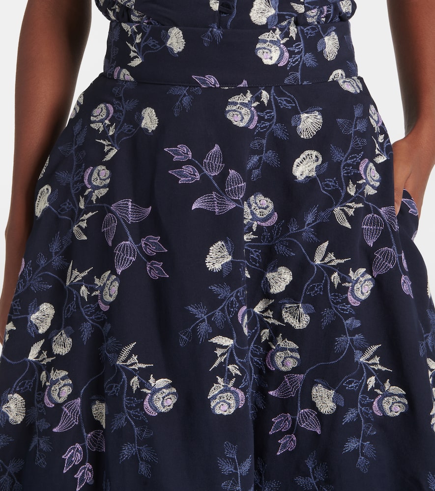 Bergamot floral maxi skirt