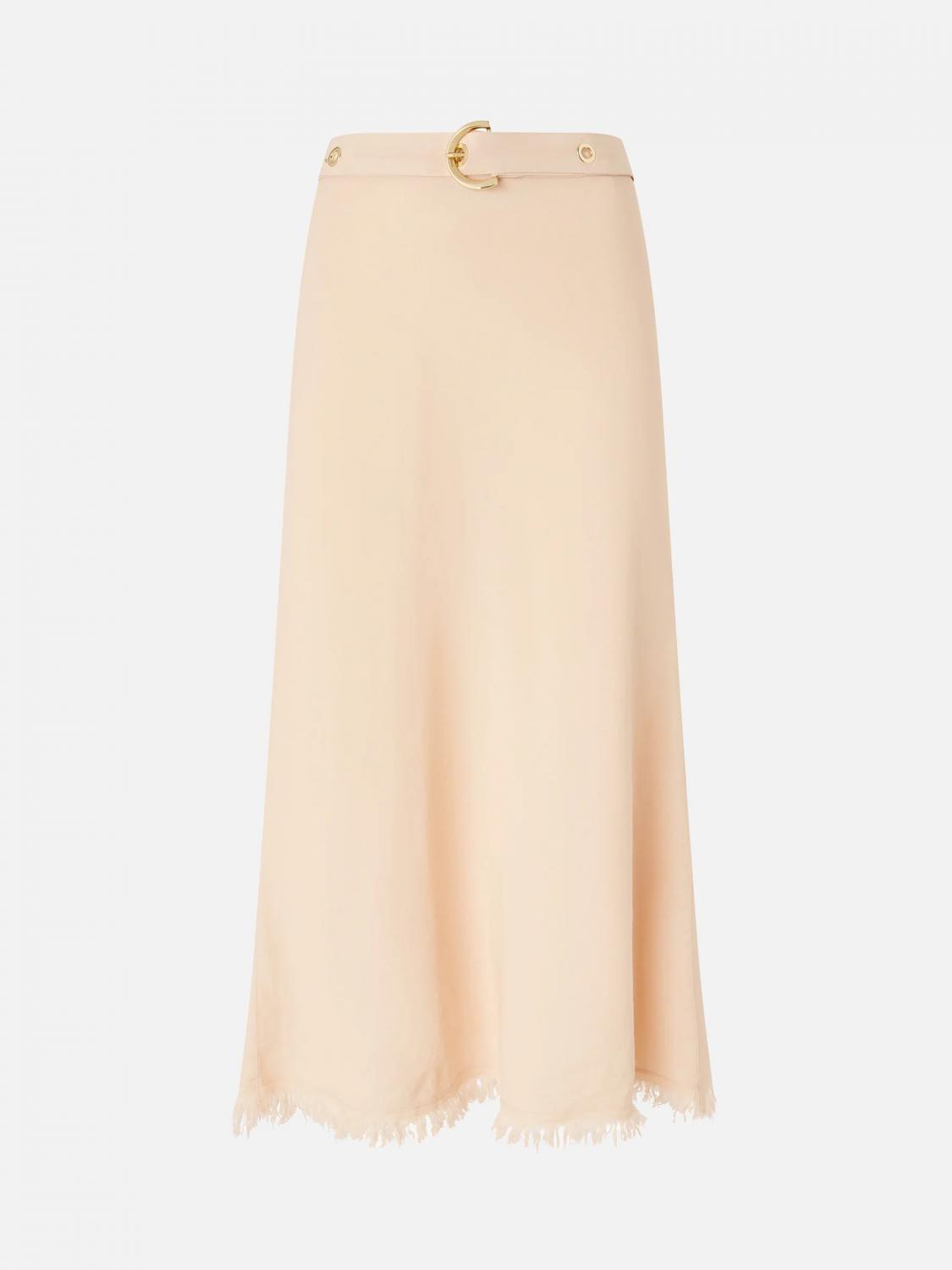 Skirt Woman color Beige