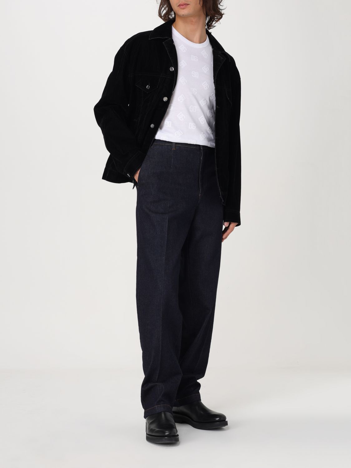 Denim shirt jacket - Black