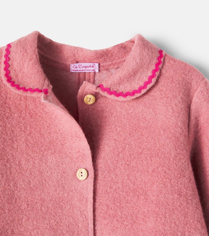 Henrietta wool-blend coat