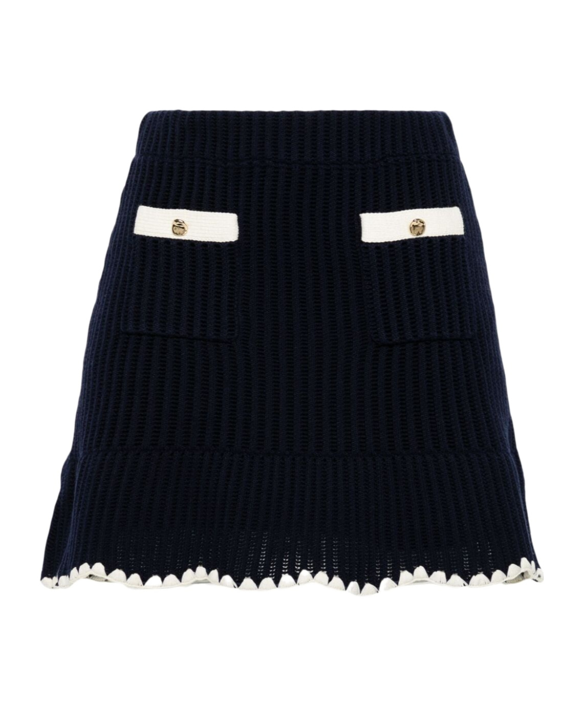 Crochet Knitted Mini Skirt