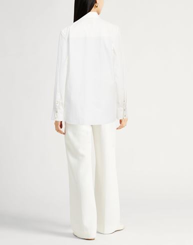 Khaite Woman Shirt White Size 4 Cotton